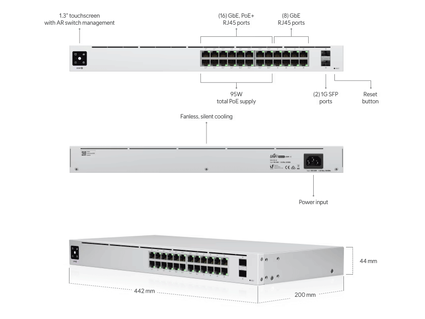 Especificaciones técnicas.