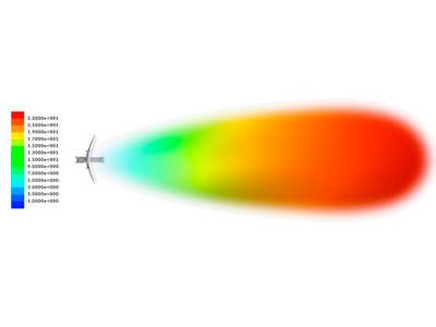 Antena direccional de alta ganancia, SISO 1x1.