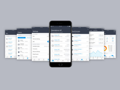 Fácil administración con la aplicación Omada