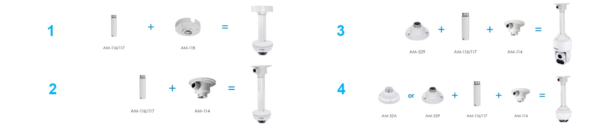 ¿Con que accesorios es compatible este adaptador de montaje?