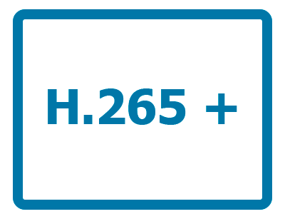 H.265+ & H.264+.