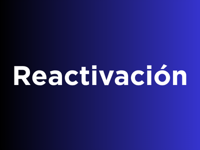 Reactivación del servicio