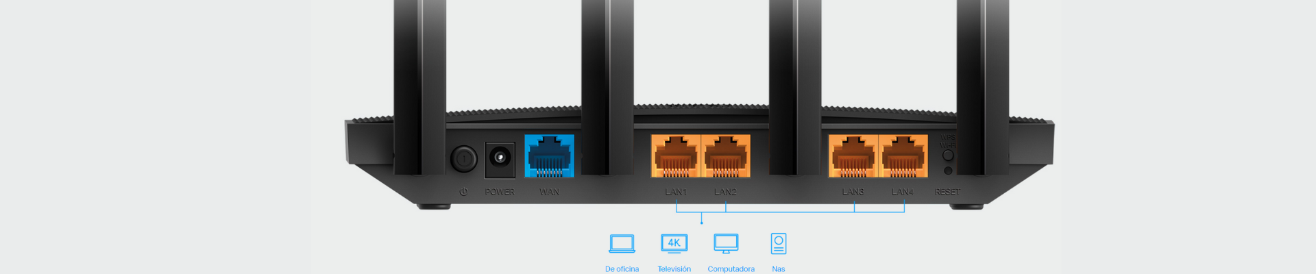 Conectividad Gigabit, 10 veces más rápida