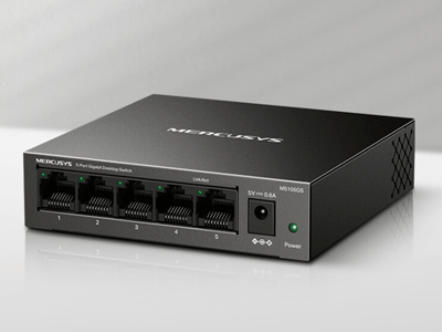 Ampliar la red Ethernet con puertos Gigabit