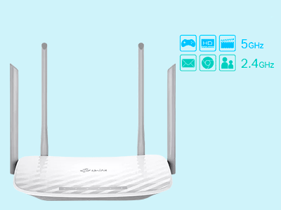 Conexiones de banda dual de 733 Mbps para tareas sin demoras