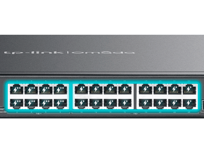 Puertos RJ45 2.5GbE