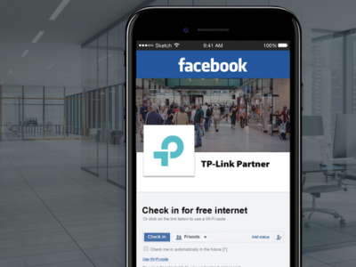 Red de invitados segura con Wi-Fi de Facebook e inicio de sesión por SMS