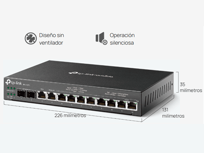 Compacto y sin ventilador