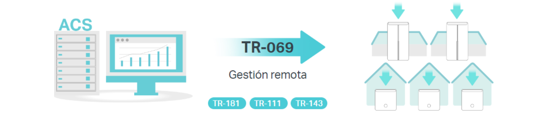 Soporte TR-069 gestión remota