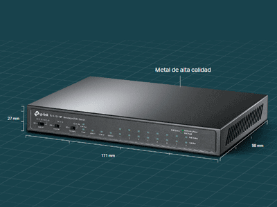 Carcasa de metal duradera