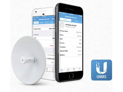 Radio de administración de Wi-Fi.