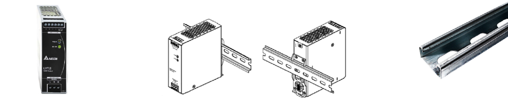 Fácil Instalación sobre Riel