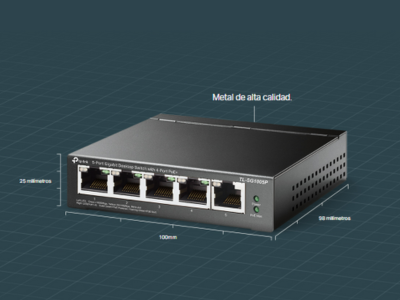 Carcasa de metal duradera