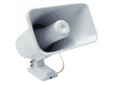 Sirena Alambrica para Exterior 12 VCD 30W 2 tonos 120 dB 