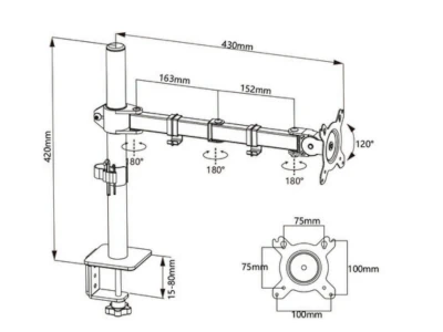 Especificaciones del Soporte