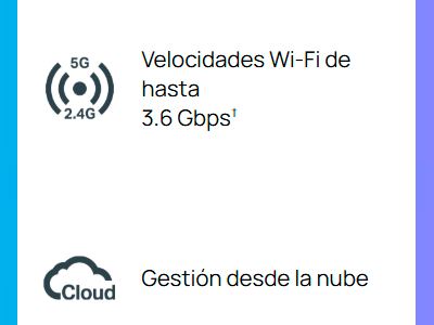 Especificaciones técnicas