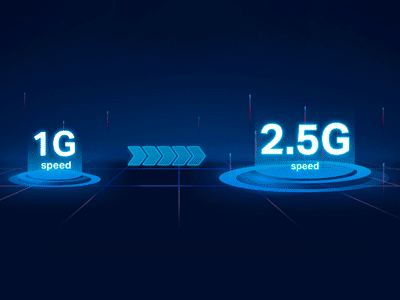 Velocidades de 2,5 G