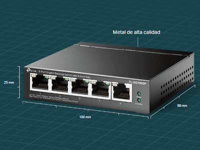 Carcasa de metal duradera