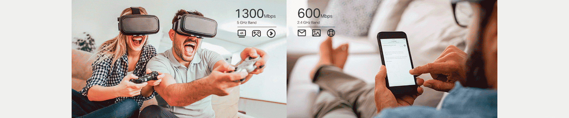 Increíble Wi-Fi 802.11ac Wave2 Home