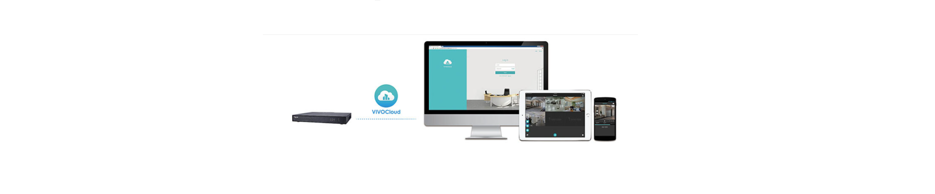 Aplicación VIVOCloud y Portal para vigilancia 24/7.