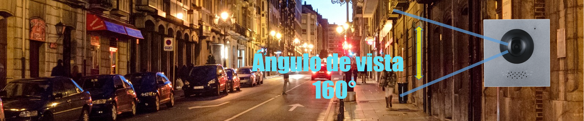 Amplio ángulo de vista