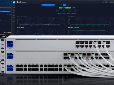 16 Puertos Ethernet